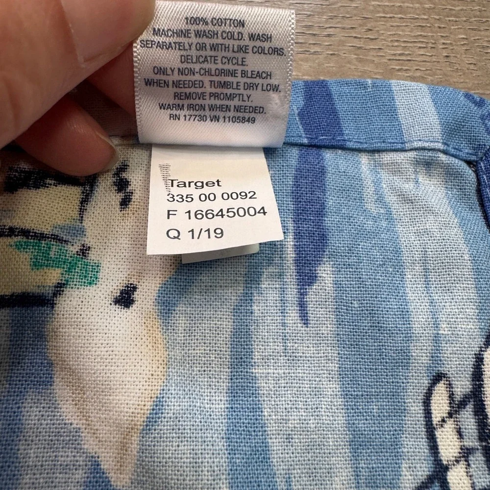 Vineyard Vines‎ for Target Tea Towels Set of 2 Whale Patchwork Tropical Island